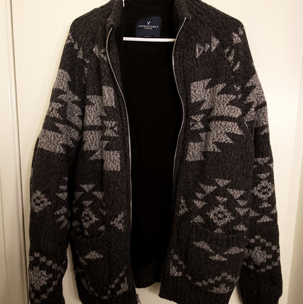 American Eagle Men's Tribal Jacket Large